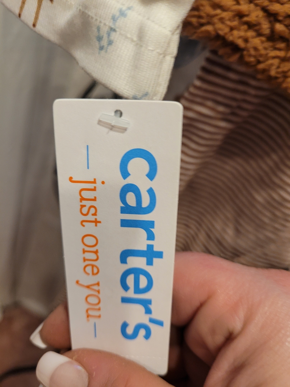 Carters Brown Sherpa Vest & Safari Bodysuit Set - Picture 5 of 5